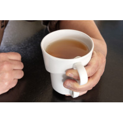 MAISON TAILLEFER Coffret Thé - Avec mug en verre et cuillère à thé